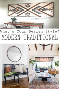 Home Design & Decor Style: Modern Traditional